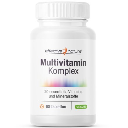 Multivitamin Komplex mit 20 wichtigen Nährstoffen