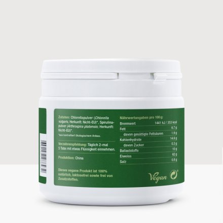 Chlorella & Spirulina: The organic microalgae mix! | myFairtrade