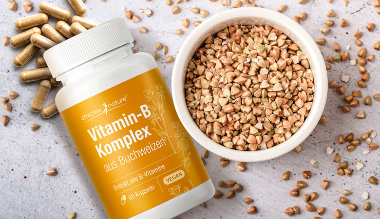 Vitamin-B-Komplex aus Buchweizen Vitamin-B-Komplex aus Buchweizen