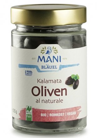 Kalamata Oliven - in Rohkostqualität