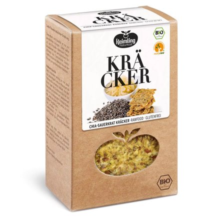 Chia-Sauerkraut Kräcker - Bio - 120g