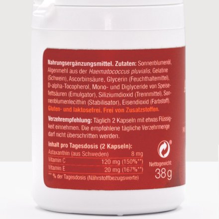 Astaxanthin - 60 Kapseln