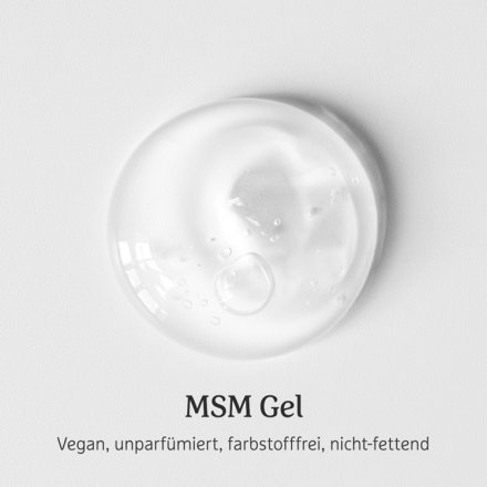 MSM Gel für Gesicht und Körper