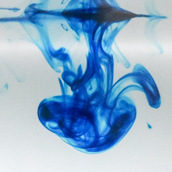 Methylenblau in Wasser