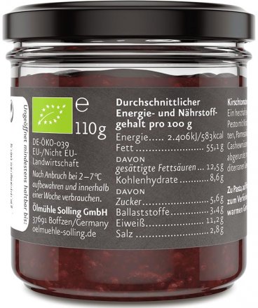 Kirschtomaten Pesto mit italienischen Gewürzen