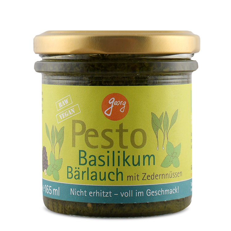 Bärlauch-Basilikumpesto von Georg