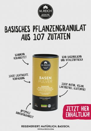 BasenPulver - aus 107 Bio-Zutaten
