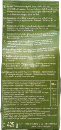 Xylitol Birkenzucker aus Baumrinde