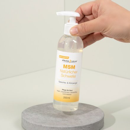 MSM Gel für Gesicht und Körper
