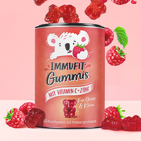 ImmuFit Fruchtgummi Vitamin C und Zink