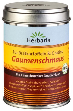 Gaumenschmaus - Bratkartoffelgewürz - Bio - 100g - Herbaria