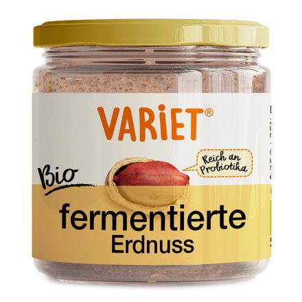 Fermentiertes Erdnussmus - Variet - Bio - 300g