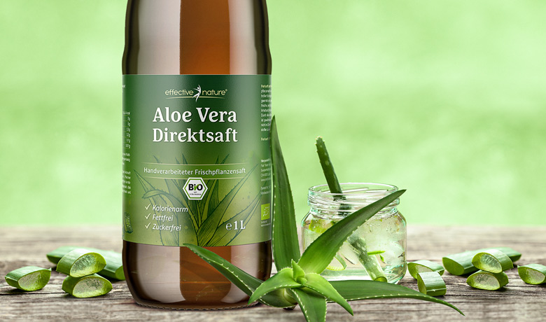 Aloe Vera Saft - 1-Liter-Flasche