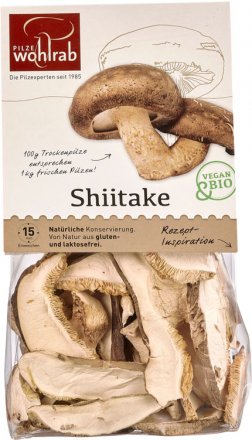 Shiitakescheiben - Bio - 20g