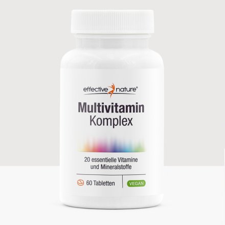 Multivitamin Komplex mit 20 wichtigen Nährstoffen