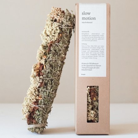 Kruut Wildkräuter-Räucherbündel Slow Motion - Bio - 74g
