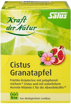 Kräutertee mit Cistus und Granatapfel