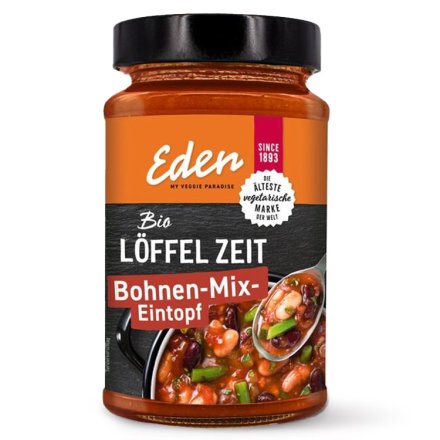 Löffel Zeit Bohnen-Mix-Eintopf - Bio - 400g - Eden