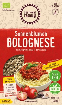 Sonnenblumen Bolognese - inkl. italienischer Gewürzmischung
