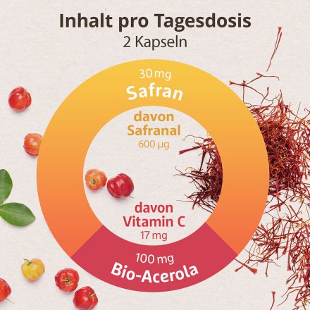 Safran Extrakt Kapseln