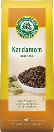 Kardamom, geschält - Bio - 50g - Lebensbaum