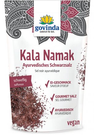 Kala Namak (Schwarzsalz) - Traditionelles ayurvedisches Steinsalz