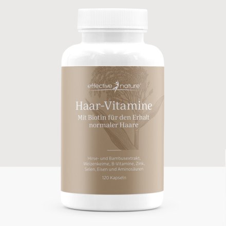 Hair Vitamins Capsules - 120 pcs - 60g