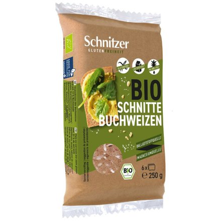 Buchweizen-Schnitten - glutenfreies Bio-Schnittbrot