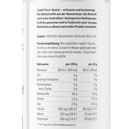 Akazienfaser Pulver - Bio - 200g