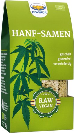 Geschälte Hanfsamen