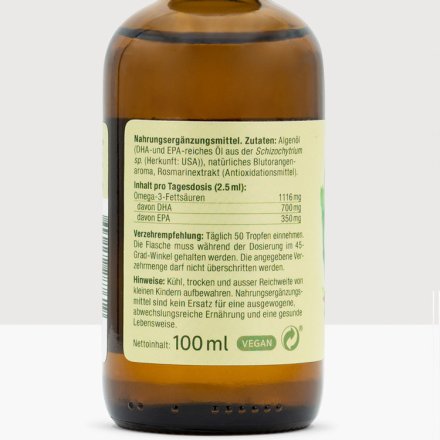 Omega-3 EPA & DHA aus Algenöl