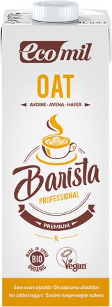 Hafer Drink Barista zuckerfrei - EcoMil - Bio - 1000ml