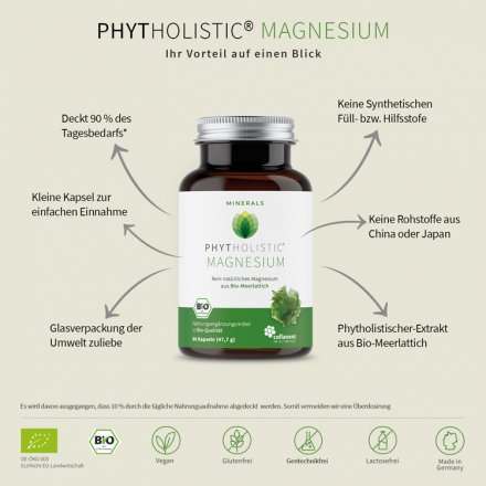 Bio Magnesium von Phytholistic