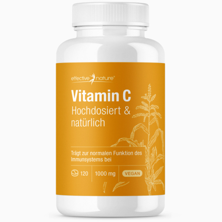 Vitamin C - hochdosiert und natürlich