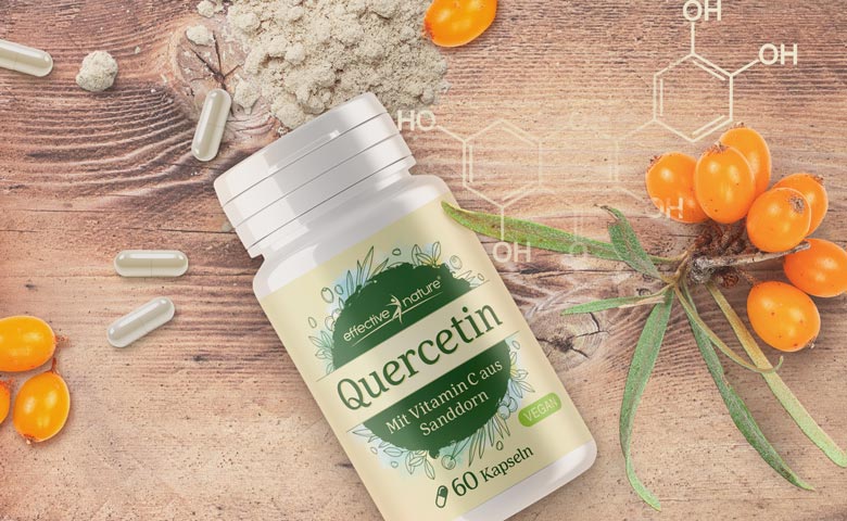 Quercetin Kapseln von effective nature