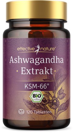 Ashwagandha-Extrakt Tabletten - 120 Stk. - 36g