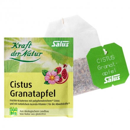 Kräutertee mit Cistus und Granatapfel