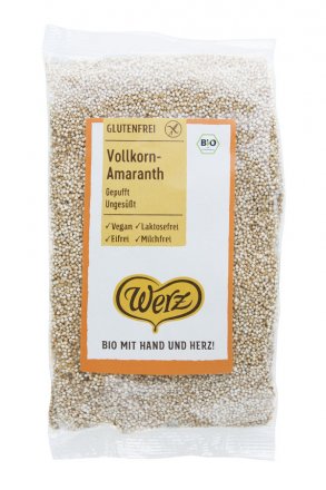 Gepuffter Vollkorn-Amaranth - in Bio-Qualität