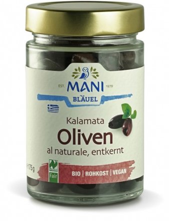 Kalamata Oliven - entkernt, vegan und Bio