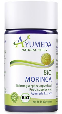 Konzentrierter Bio-Moringa-Extrakt in Kapseln