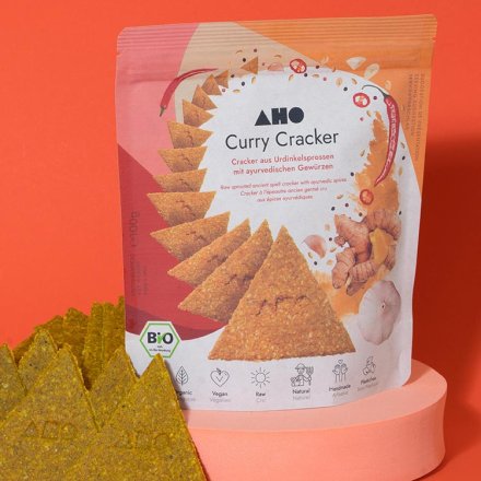 AHO Curry Cracker - Bio - 100g
