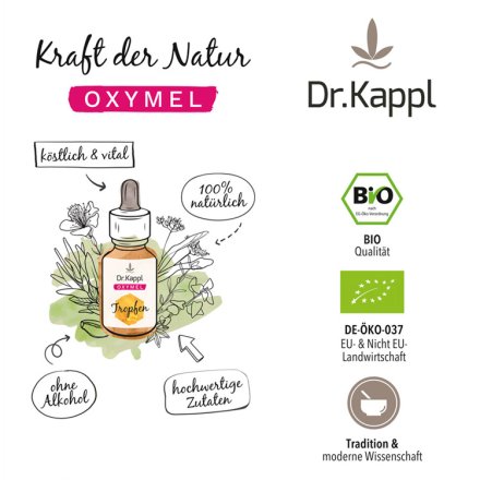 Oxymel Thymian Eibisch Tropfen - Bio - 58g