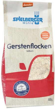 Gerstenflocken demeter - Spielberger - Bio - 500g