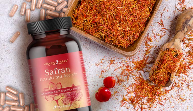 Safran Extrakt mit Acerola - Mood