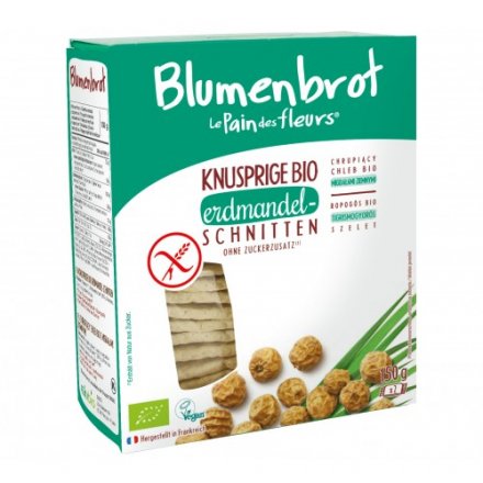 Glutenfreies Bio-Brot aus Reismehl - mit Erdmandeln