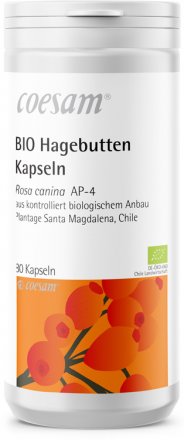 Hagebutten Kapseln in Bio-Qualität