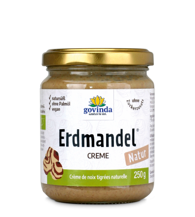 Erdmandelcreme in Bio-Qualität