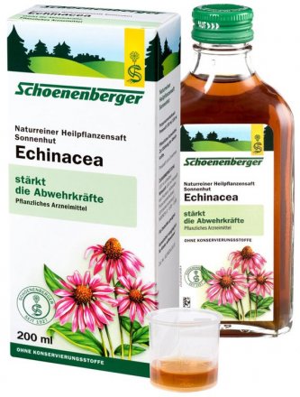 Echinacea-Saft - Schoenenberger - Bio - 200ml