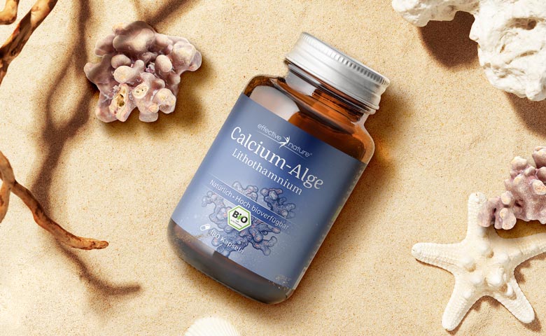 Die Calcium-Alge von effective nature
