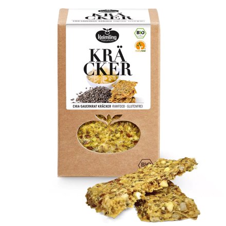 Chia-Sauerkraut Kräcker - Bio - 120g